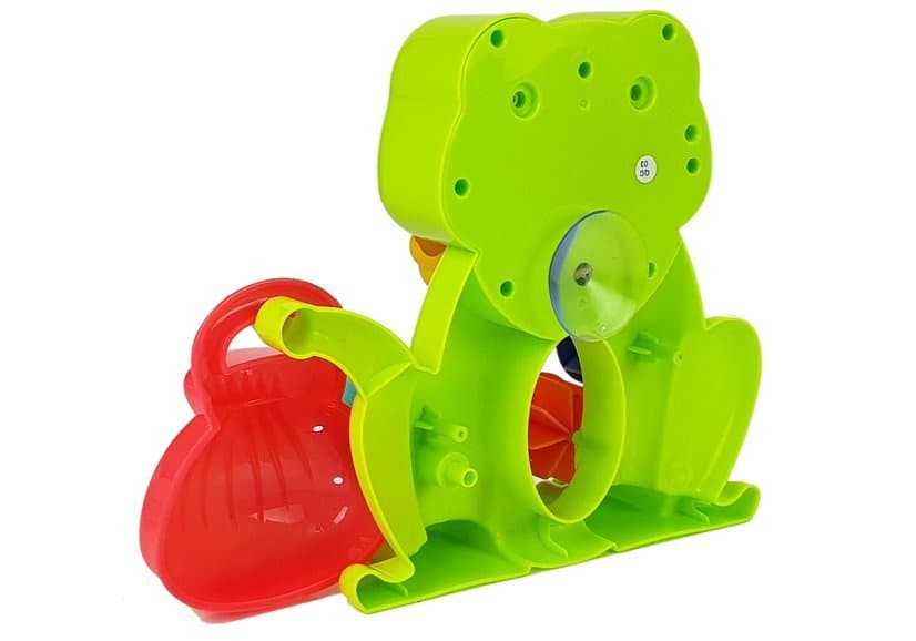Set za kopanje LEAN TOYS: slap, žaba in vedra 3
