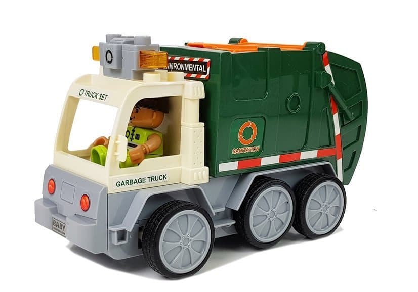 LEAN TOYS Daljinsko voden smetarski avto R/C 2