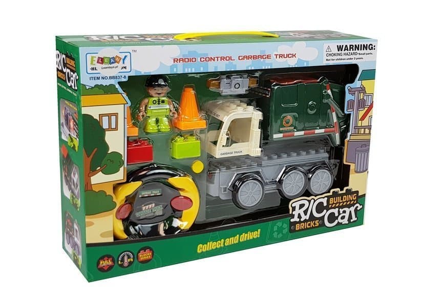 LEAN TOYS Daljinsko voden smetarski avto R/C 7