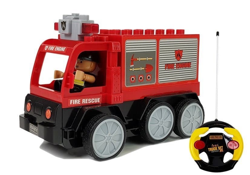 LEAN TOYS Daljinsko voden gasilniški avto R/C 2