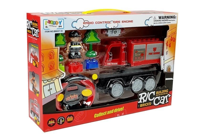 LEAN TOYS Daljinsko voden gasilniški avto R/C 7