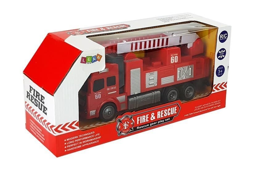 LEAN TOYS Daljinsko voden gasilniški avto R/C 5