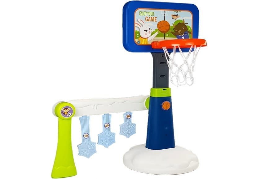 Otroški Košarkarski Set LEAN TOYS z Merjenjem Točk 2