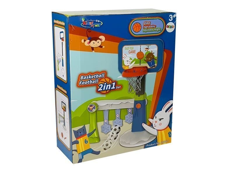 Otroški Košarkarski Set LEAN TOYS z Merjenjem Točk 5