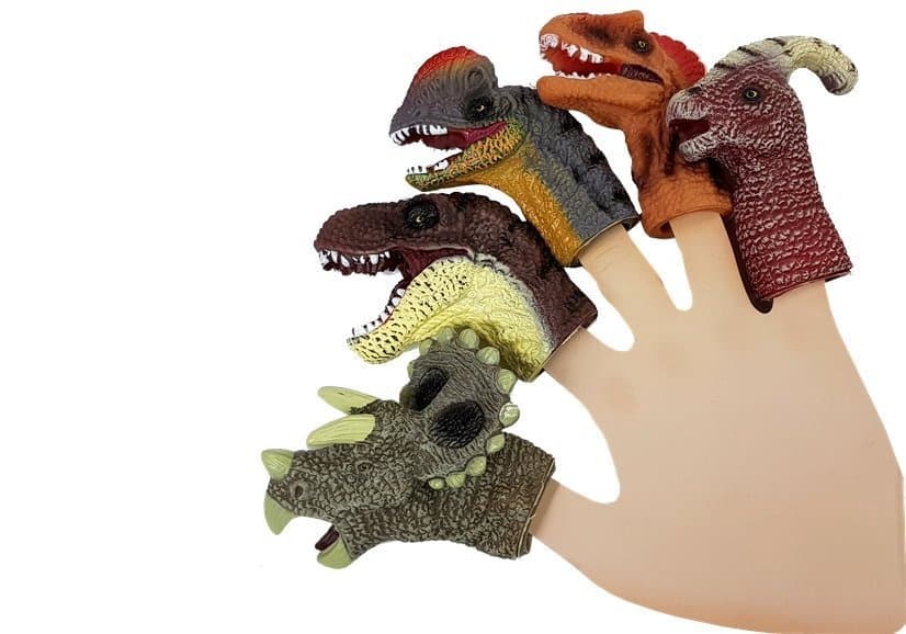 Prstne Figure Dinozavrov LEAN TOYS (5 elementov) 3
