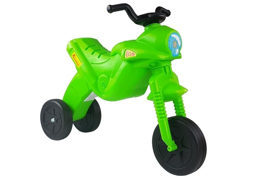 Leseni tricikel Enduro zelen