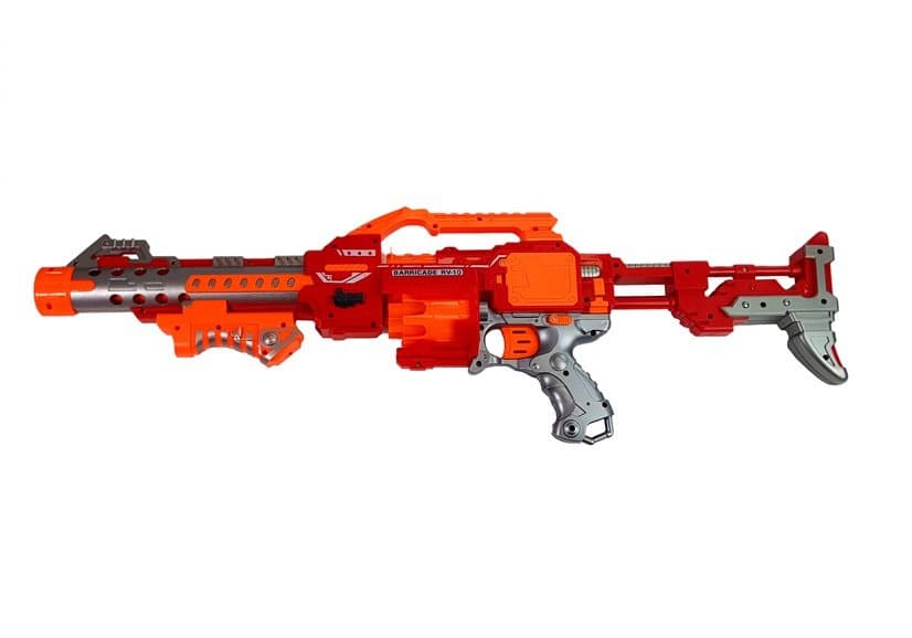 Pena Strelno Orožje LEAN TOYS s Tarčo in Obračalnim Ciljem 2