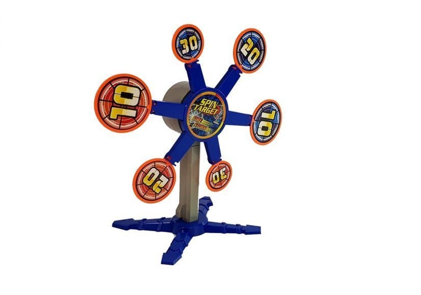 Pena Strelno Orožje LEAN TOYS s Tarčo in Obračalnim Ciljem 4