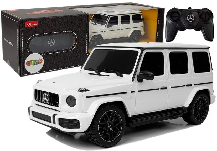 Na Daljinsko Voden Avto Rastar Mercedes AMG G63 1:24 (Bela)