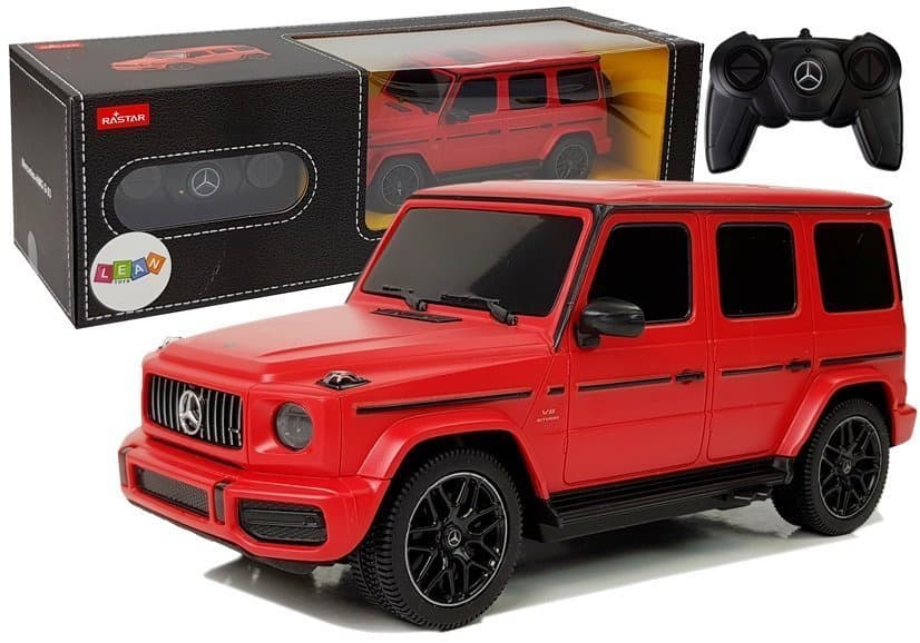 Na Daljinsko Voden Avto Rastar Mercedes AMG G63 1:24 (Rdeč)