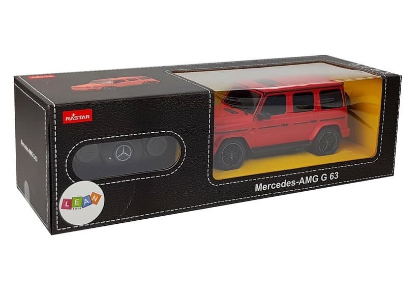 Na Daljinsko Voden Avto Rastar Mercedes AMG G63 1:24 (Rdeč) 6