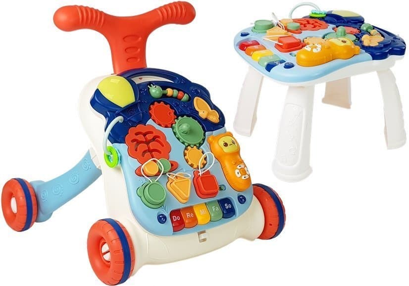 Interaktivni voziček-hodulja LEAN TOYS z izobraževalno ploščo