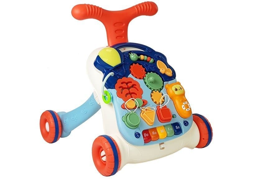 Interaktivni voziček-hodulja LEAN TOYS z izobraževalno ploščo 2