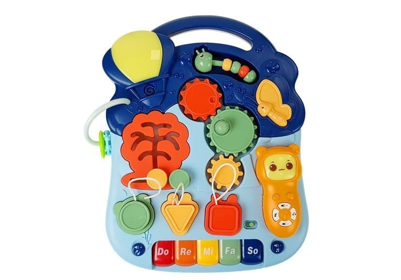 Interaktivni voziček-hodulja LEAN TOYS z izobraževalno ploščo 5
