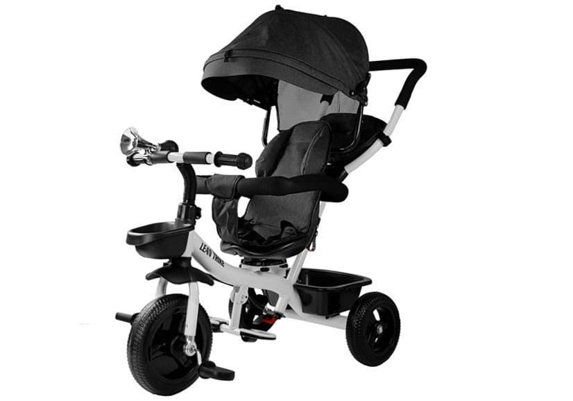 Tricikel LEAN TOYS PRO300, črn