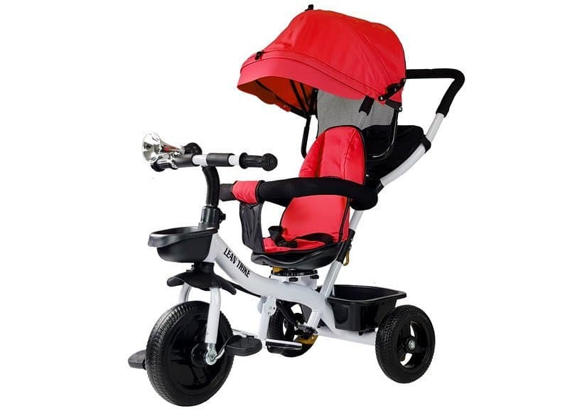 Tricikel LEAN TOYS PRO300, rdeč