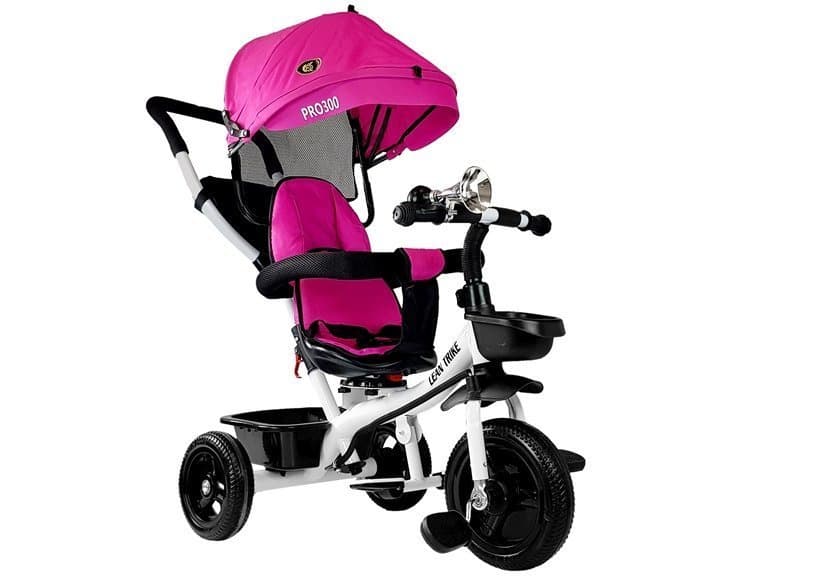 Tricikel LEAN TOYS PRO300, roza 2