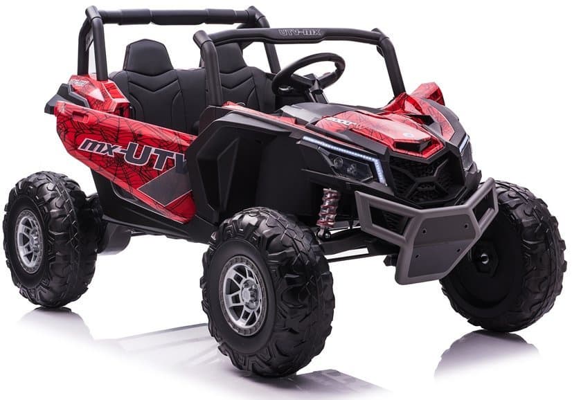 Otroški akumulatorski SUV na daljinsko upravljanje BUGGY UTV-MX, rdeči