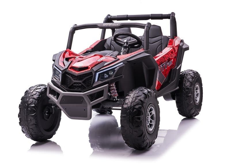 Otroški akumulatorski SUV na daljinsko upravljanje BUGGY UTV-MX, rdeči 3