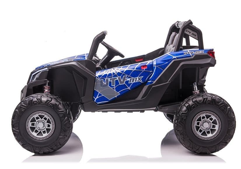 Otroški akumulatorski SUV na daljinsko upravljanje BUGGY UTV-MX, modri, MP4 4