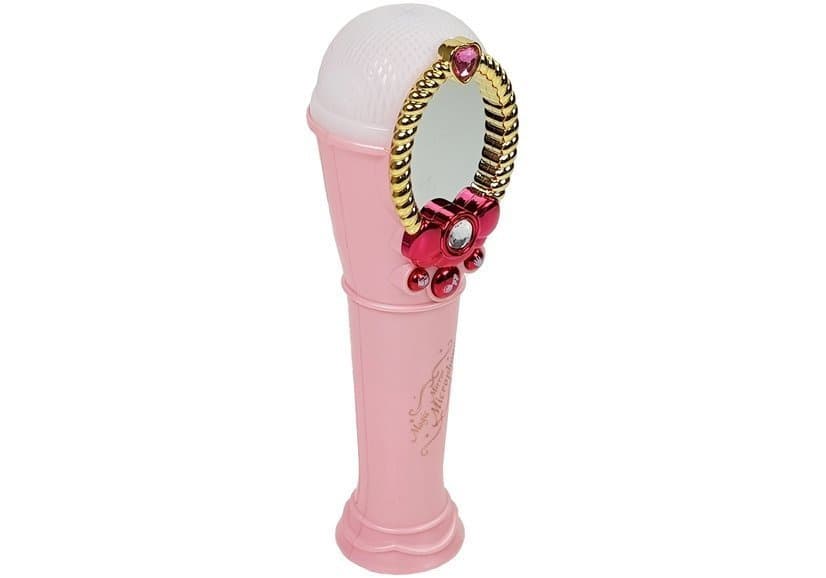Otroško magično ogledalo z mikrofonom, ružičasto, USB, MP3, lučke 4
