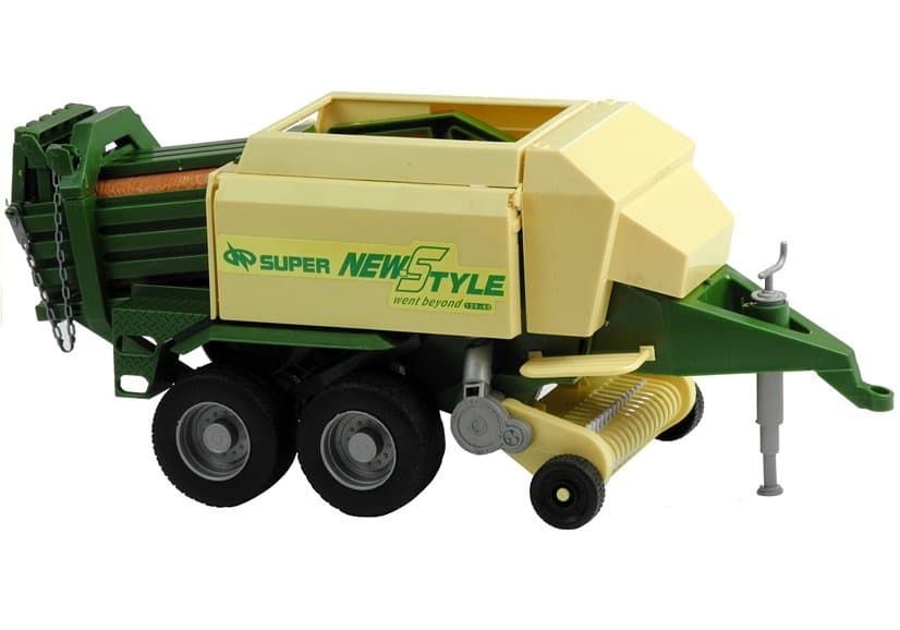 Velik traktor s prikolico (65 cm), zelena ali rdeča 5