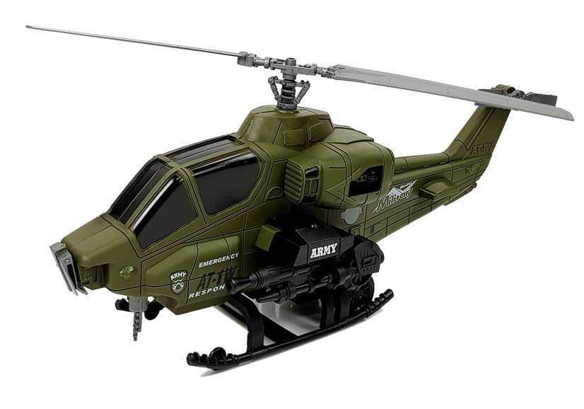 Vojaški set: helikopter, čelada, vojak 2