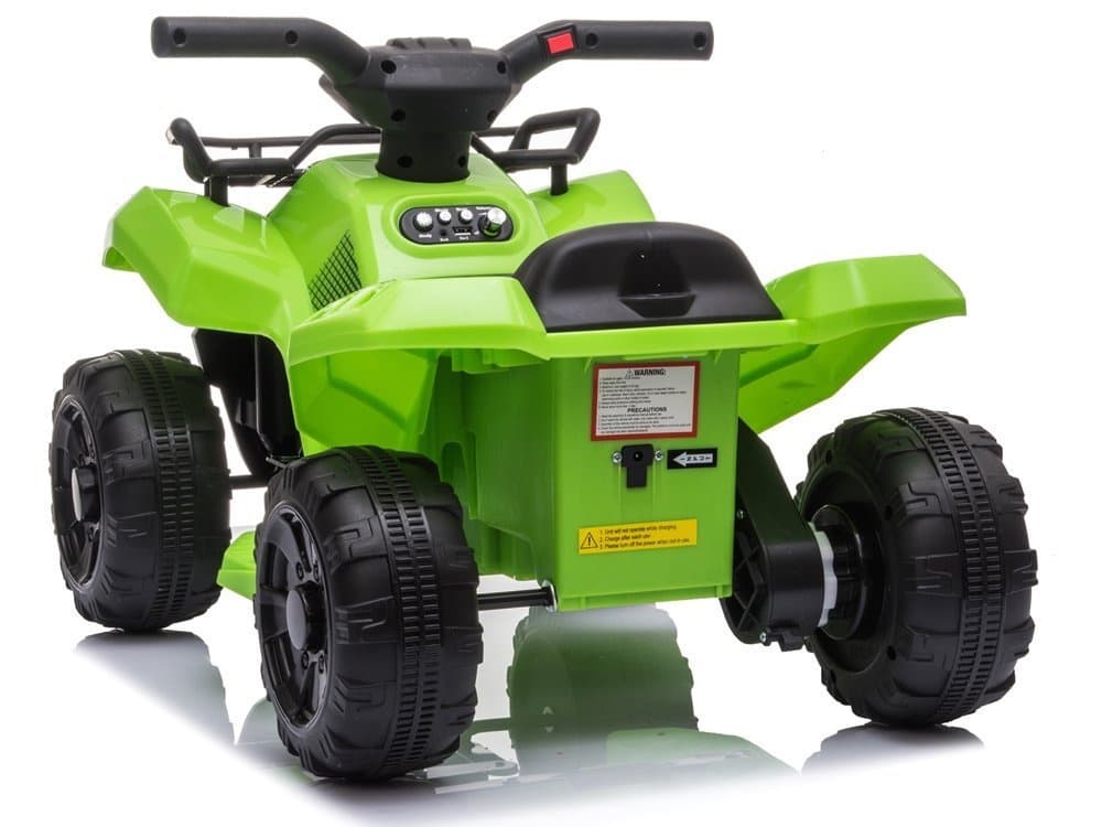 Otroški quad na akumulator JS320, zelen, LED luči, MP3 5