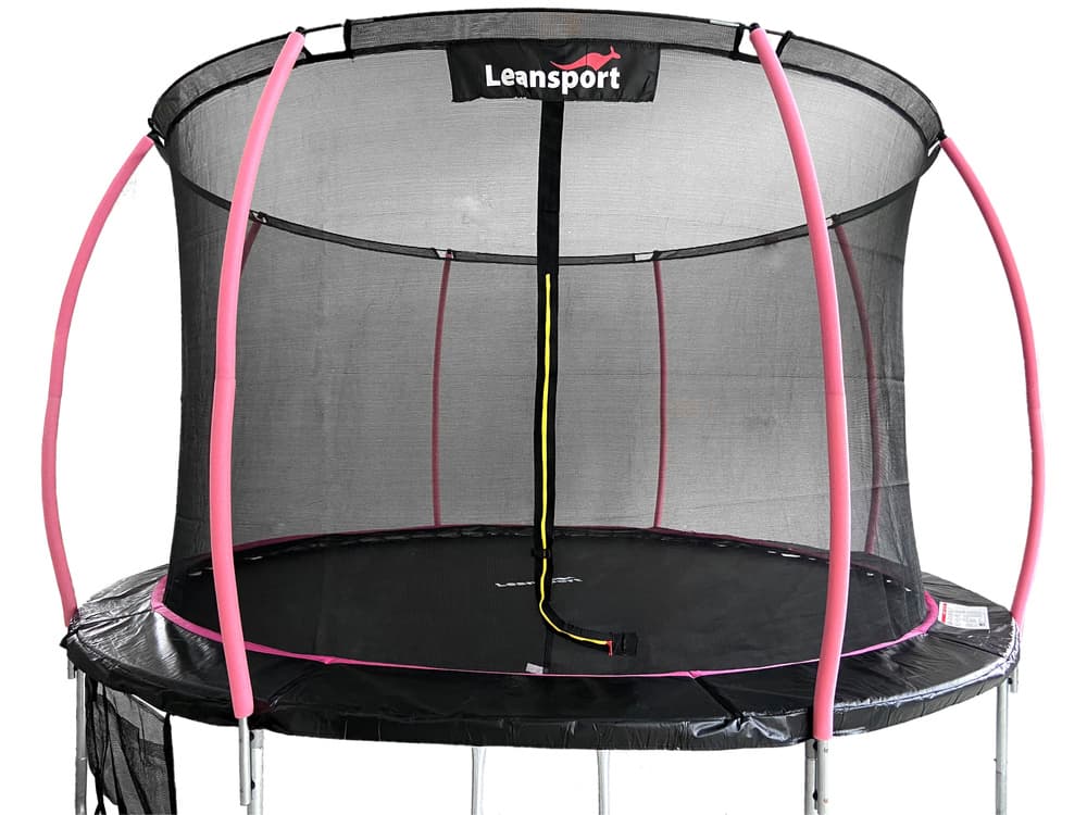 Lean Sport Trampolin Sport Max 14ft, črno-roza 2