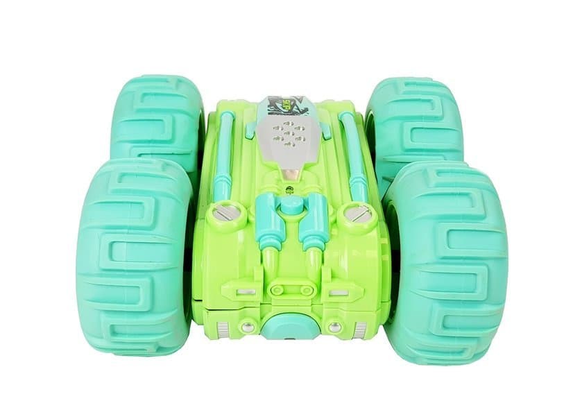 LEAN TOYS Amfibija na daljinsko vodenje, zelena, 1:24 4