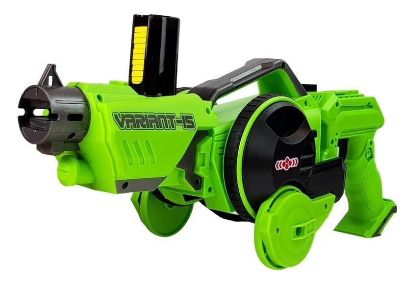 Pištola-izstreljevalka avtomobilček LEAN TOYS 2v1 RC (zelena) 3