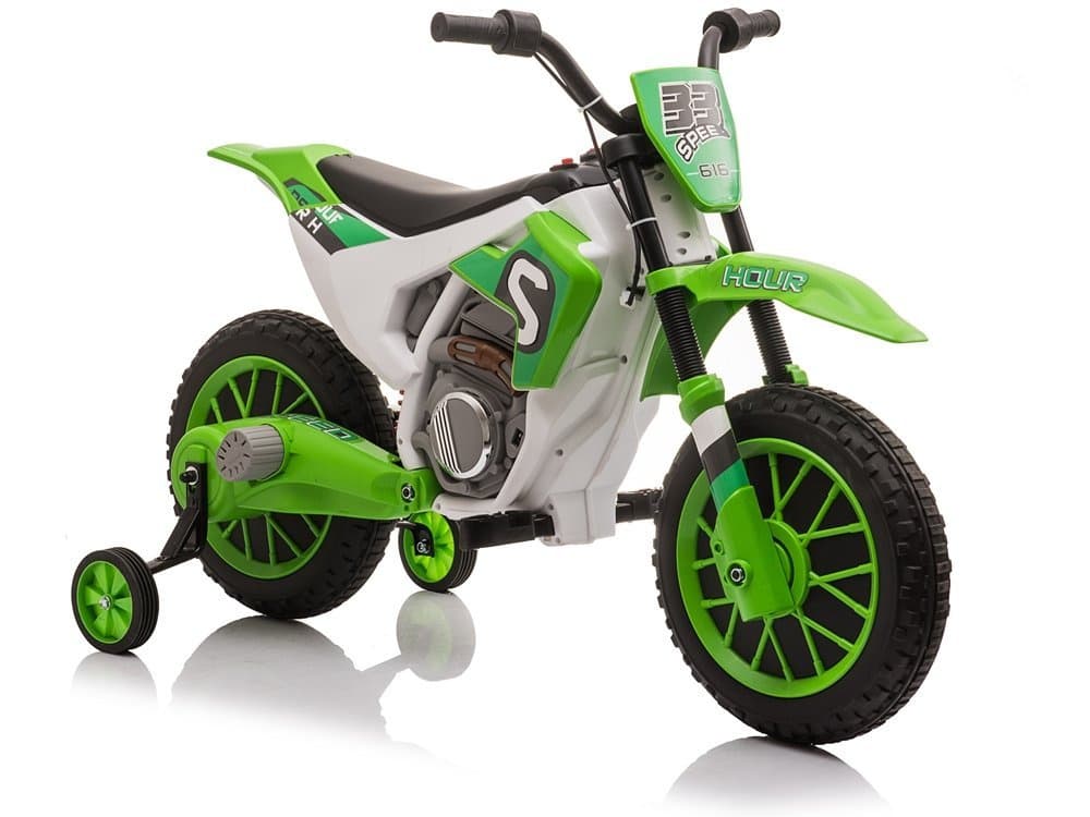 LEAN CARS Otroški električni motor Cross XMX616, zelen