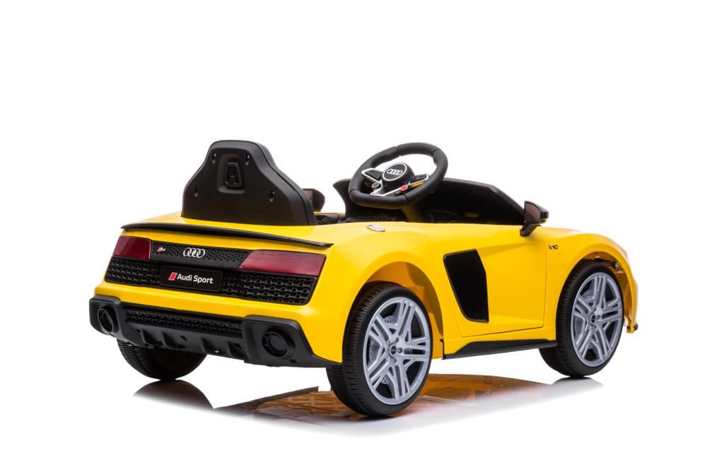 Otroški akumulatorski avto Audi R8 Lift A300, rumen 6