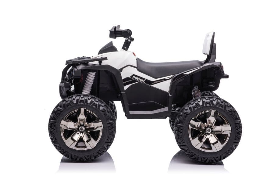 Quad na akumulator LEAN CARS QLS-3288 s SPZ, LED luči, MP3, bel 3