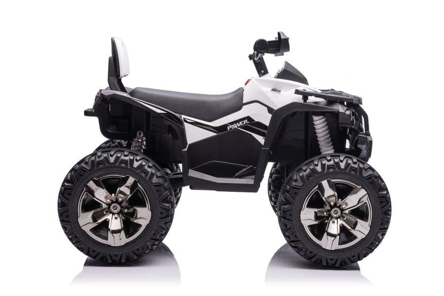 Quad na akumulator LEAN CARS QLS-3288 s SPZ, LED luči, MP3, bel 7