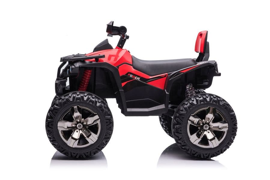 Quad na akumulator LEAN CARS QLS-3288 s SPZ, LED luči, MP3, rdeč 5