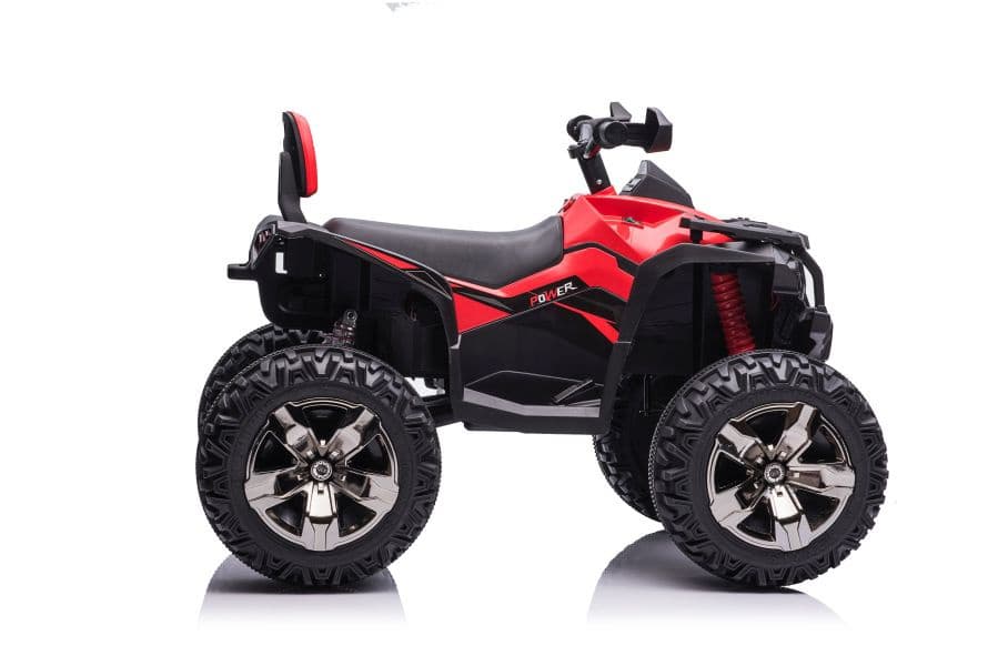 Quad na akumulator LEAN CARS QLS-3288 s SPZ, LED luči, MP3, rdeč 7