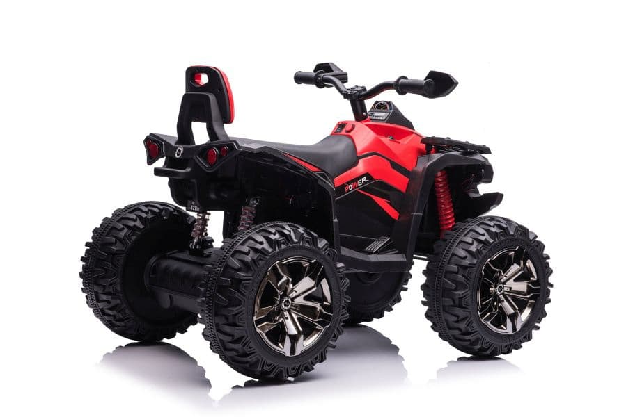 Quad na akumulator LEAN CARS QLS-3288 s SPZ, LED luči, MP3, rdeč 8