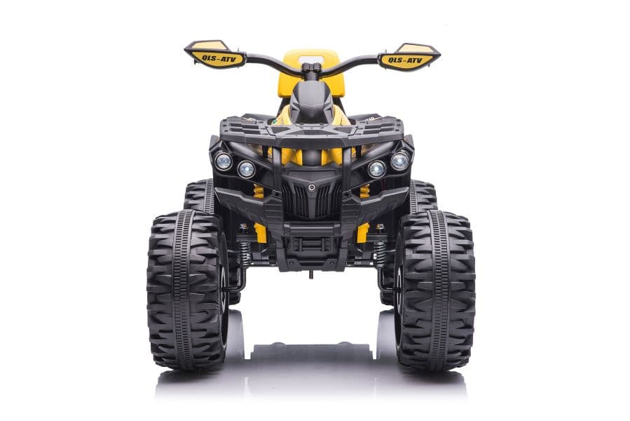 Quad na akumulator LEAN CARS QLS-3288 s SPZ, LED luči, MP3, rumen 2