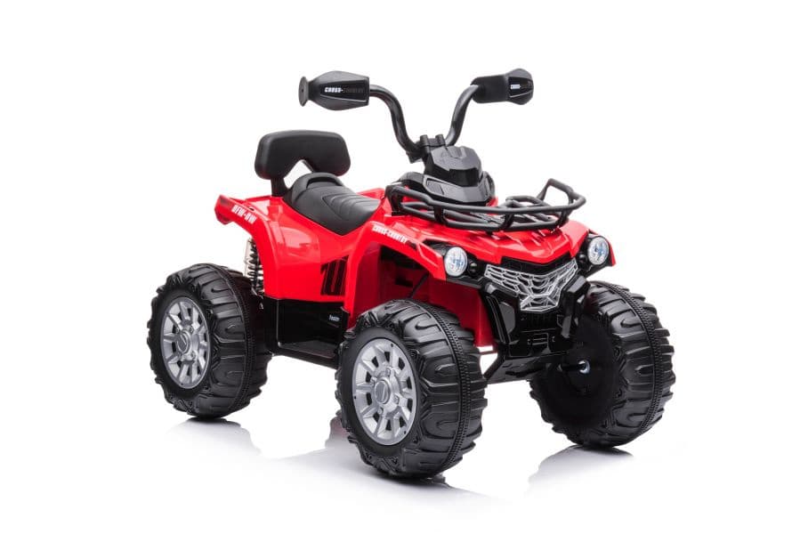 Quad na akumulator LEAN CARS Madman JS009, LED luči, MP3, USB, rdeč