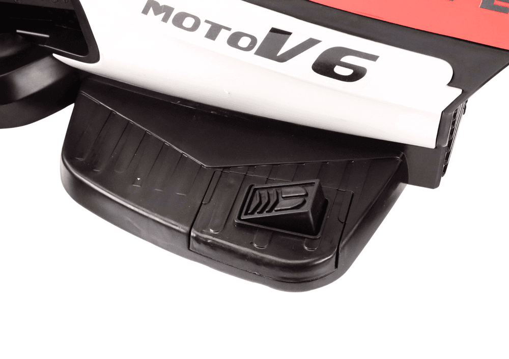 Motor na akumulator za otroke HT-5188, LED luči, MP3, rdeč 6