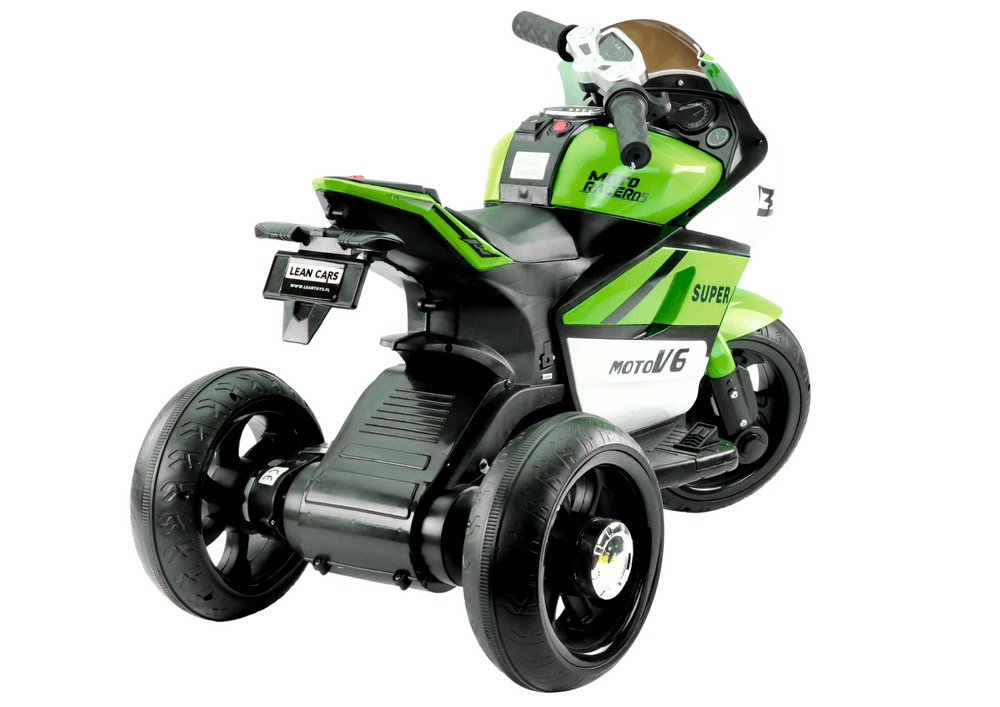 Motor na akumulator za otroke HT-5188, LED luči, MP3, bel 4