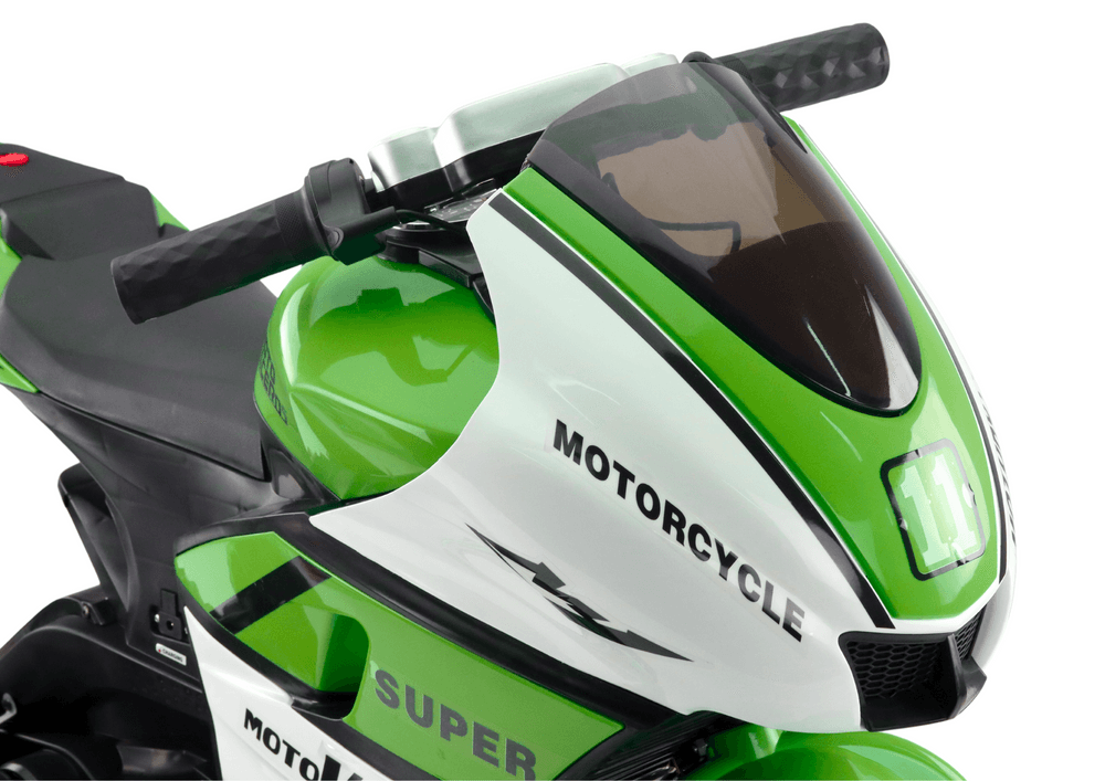 Motor na akumulator za otroke HT-5188, LED luči, MP3, bel 5