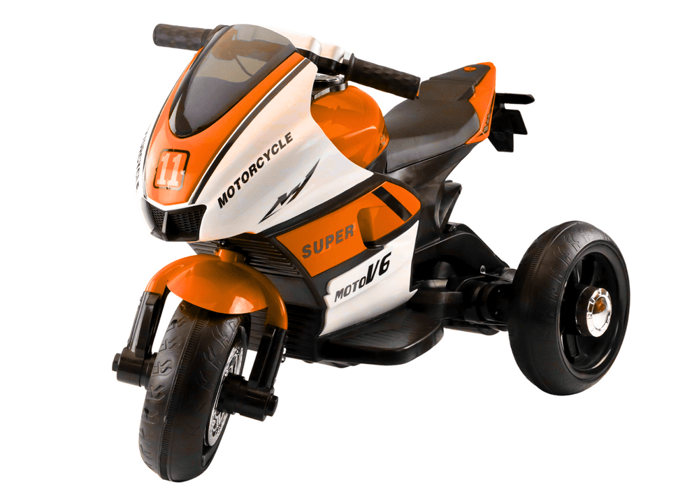 Motor na akumulator za otroke HT-5188, LED luči, MP3, oranžen 2