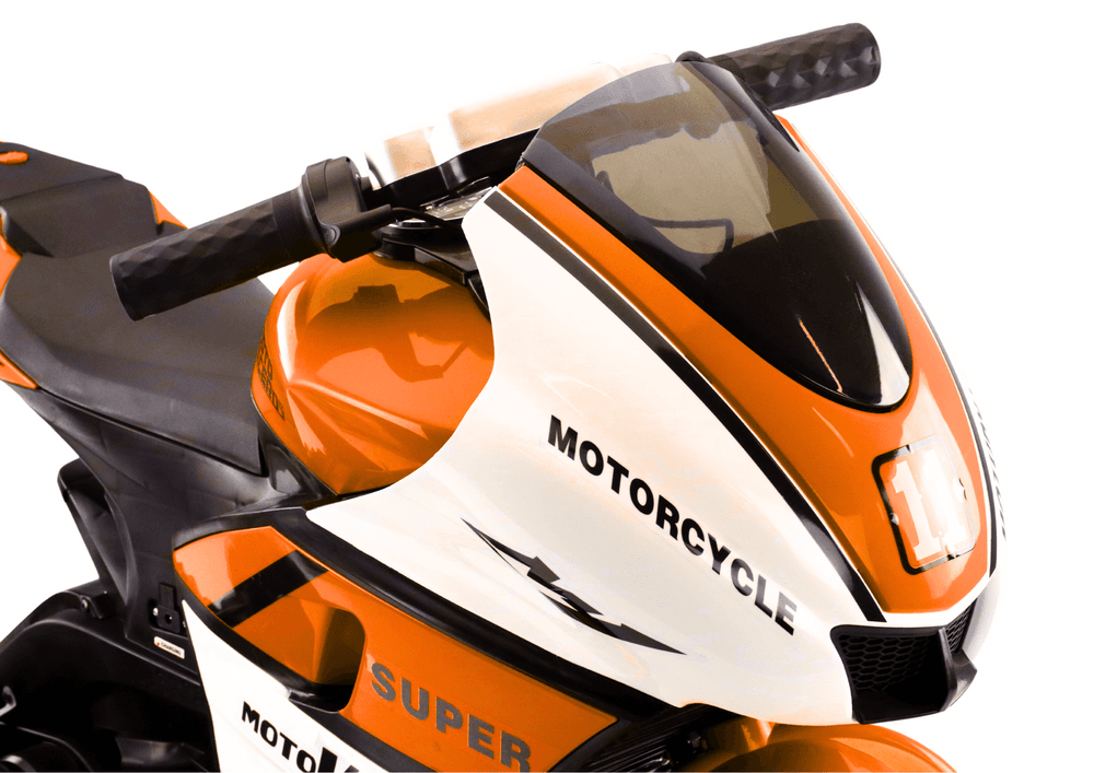 Motor na akumulator za otroke HT-5188, LED luči, MP3, oranžen 5