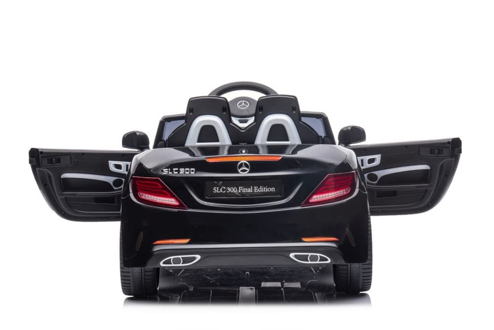 Avto na akumulator Mercedes SLC 300, LED luči, MP3, pilot, črn 6
