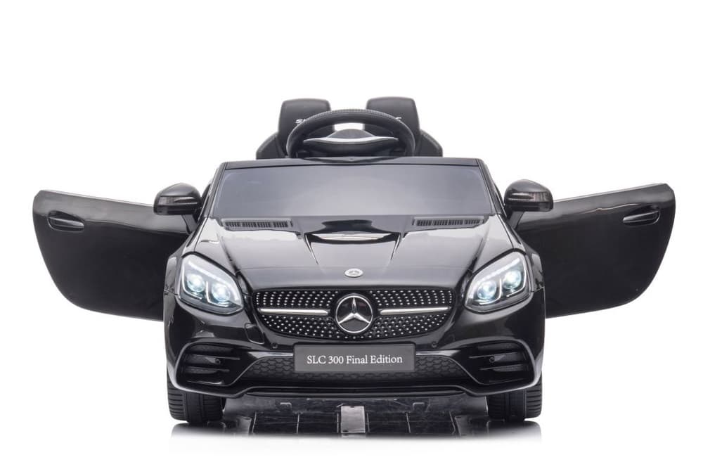 Avto na akumulator Mercedes SLC 300, LED luči, MP3, pilot, črn 7