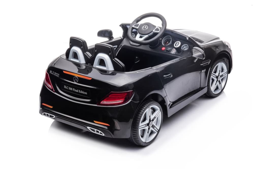 Avto na akumulator Mercedes SLC 300, LED luči, MP3, pilot, črn 8