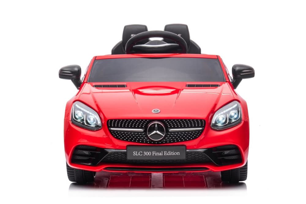 Avto na akumulator Mercedes SLC 300, LED luči, MP3, pilot, rdeč 2