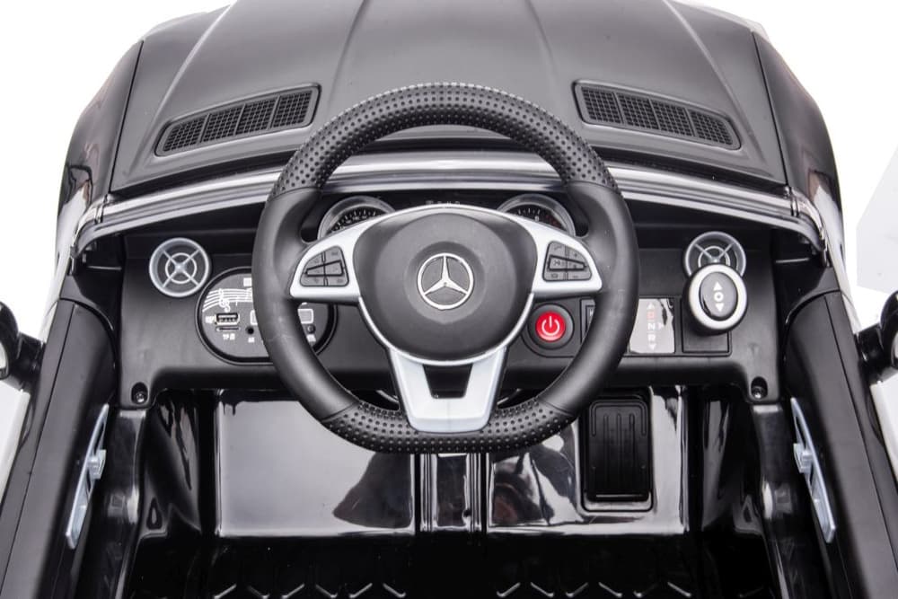Avto na akumulator Mercedes SLC 300, LED luči, MP3, pilot, moder 8